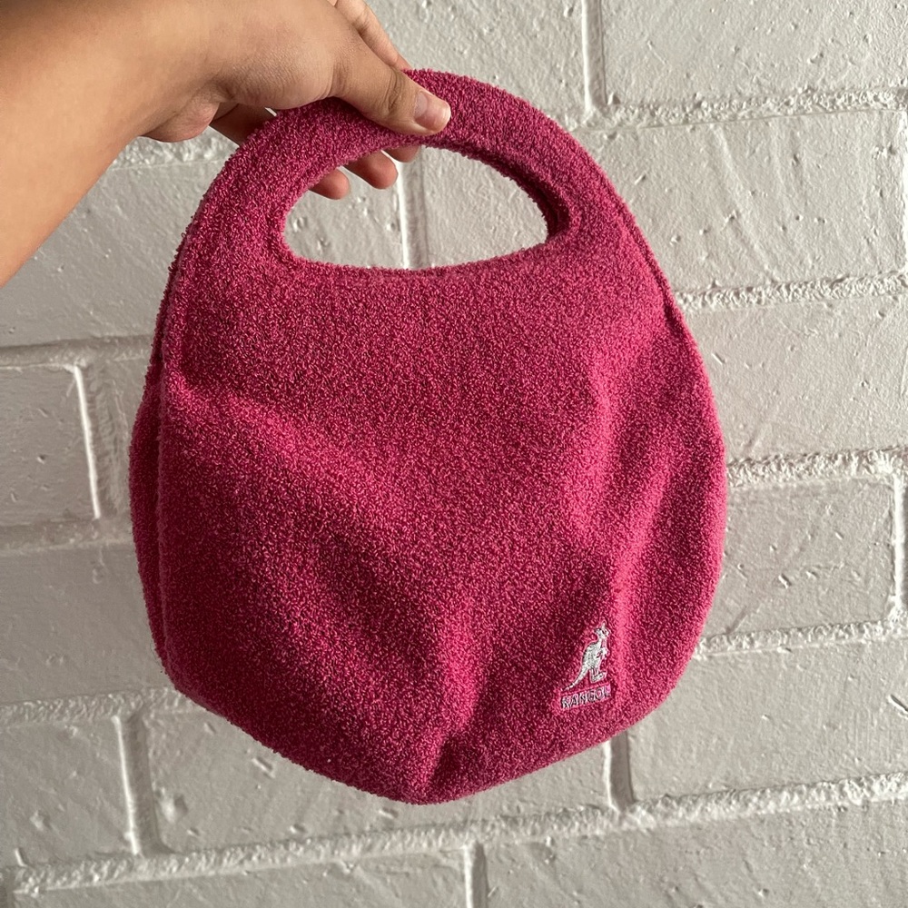 Pink Kangol handbag